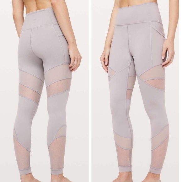 Lululemon Forget The Sweat Tight *25" Dark Chrome Size 4 - Picture 1 of 15